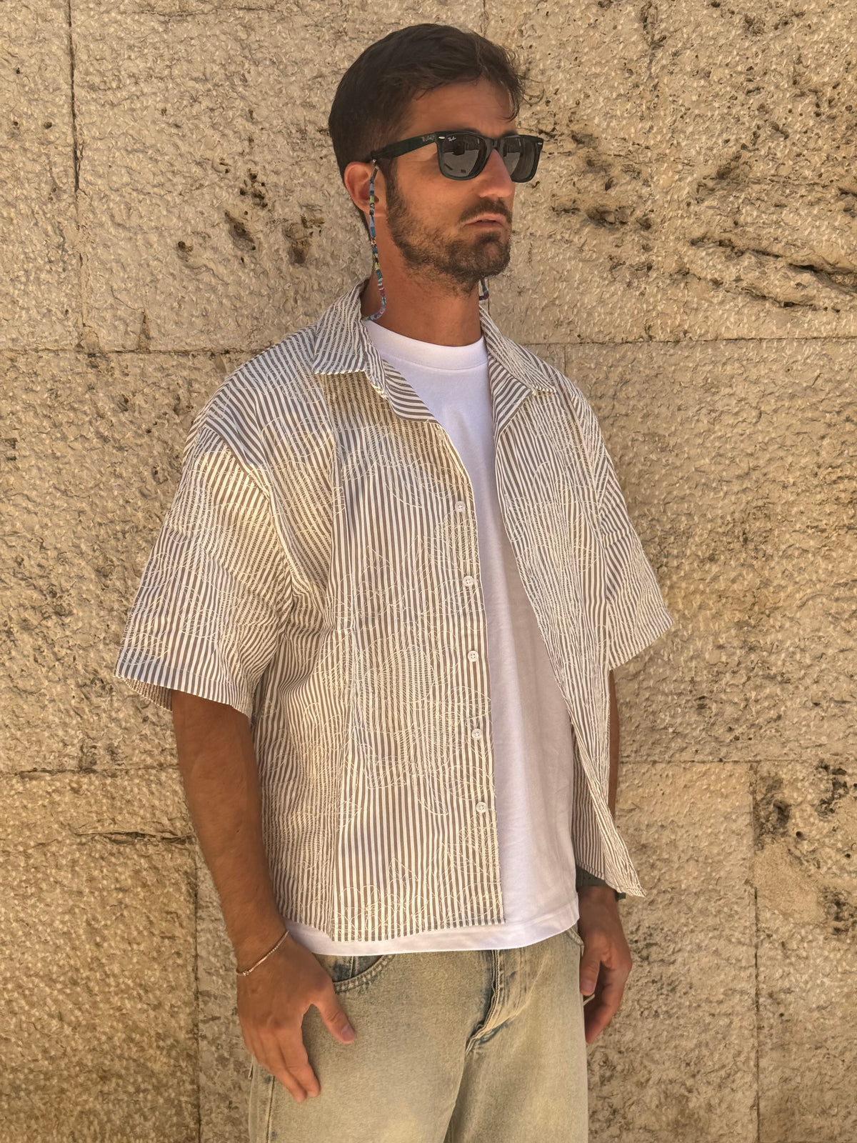 CAMICIA W239 - BEIGE