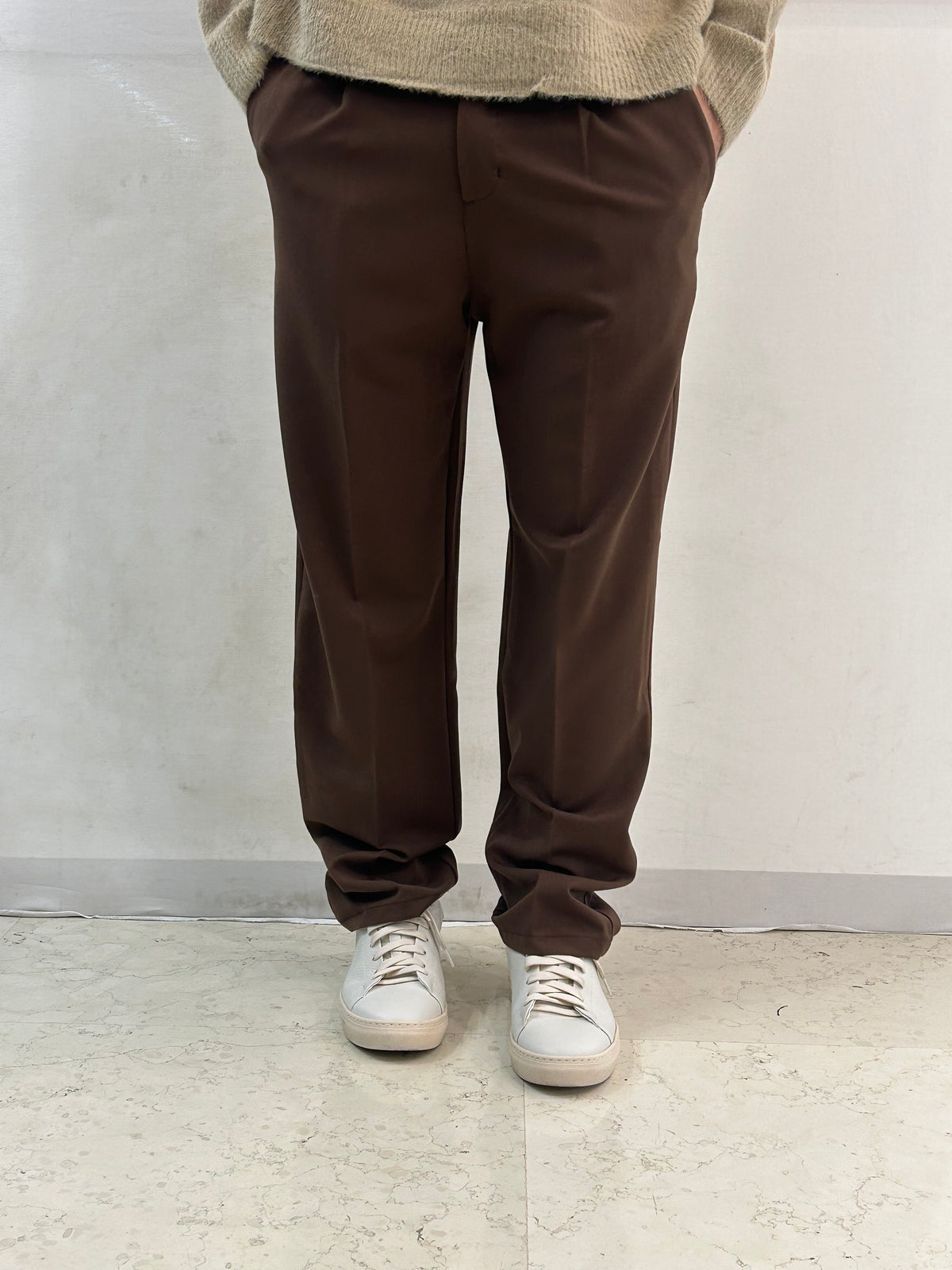 PANTALONE PU2151 - MARRONE