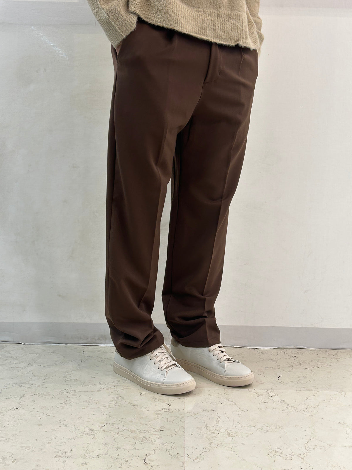 PANTALONE PU2151 - MARRONE