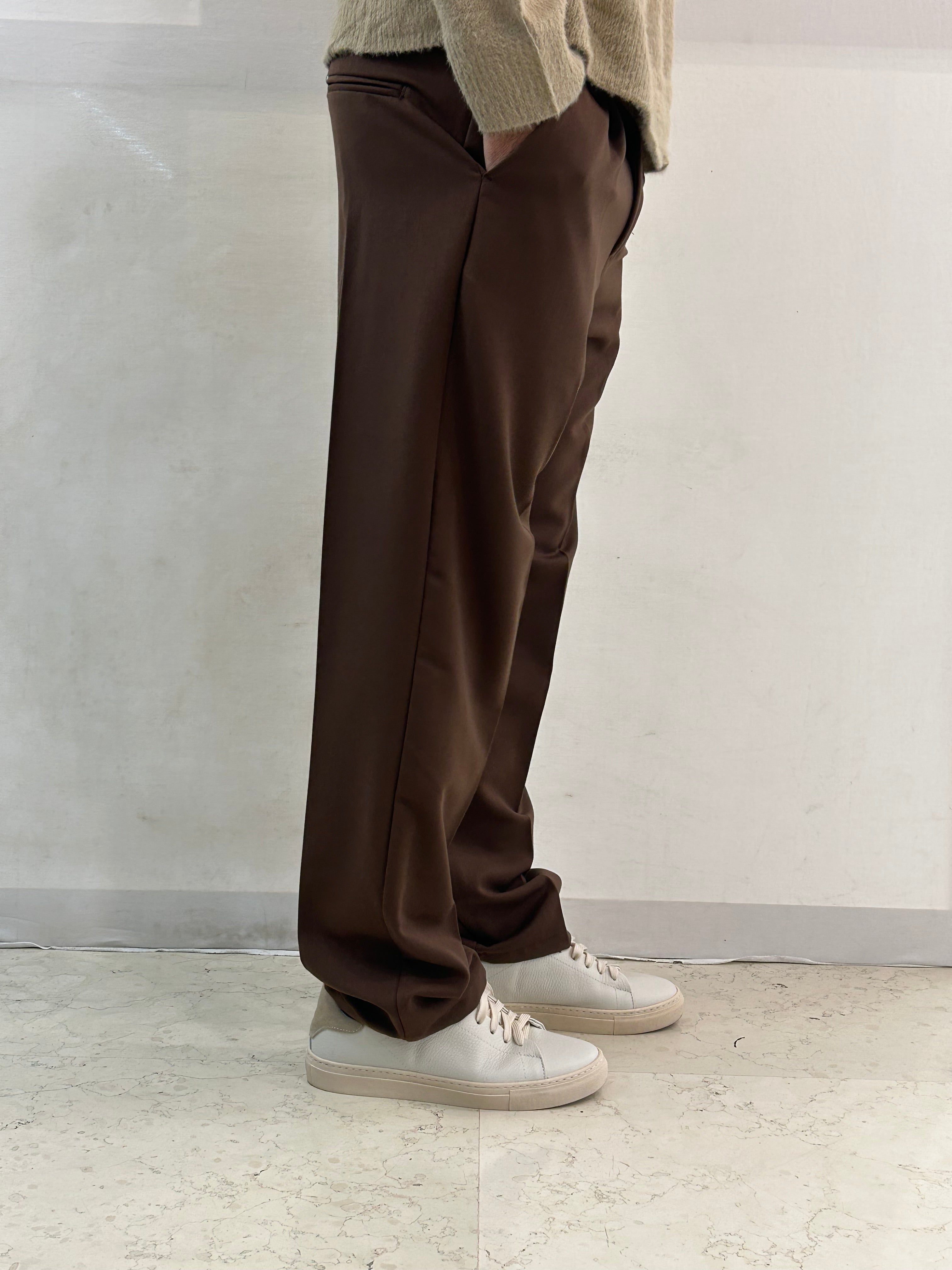PANTALONE PU2151 - MARRONE