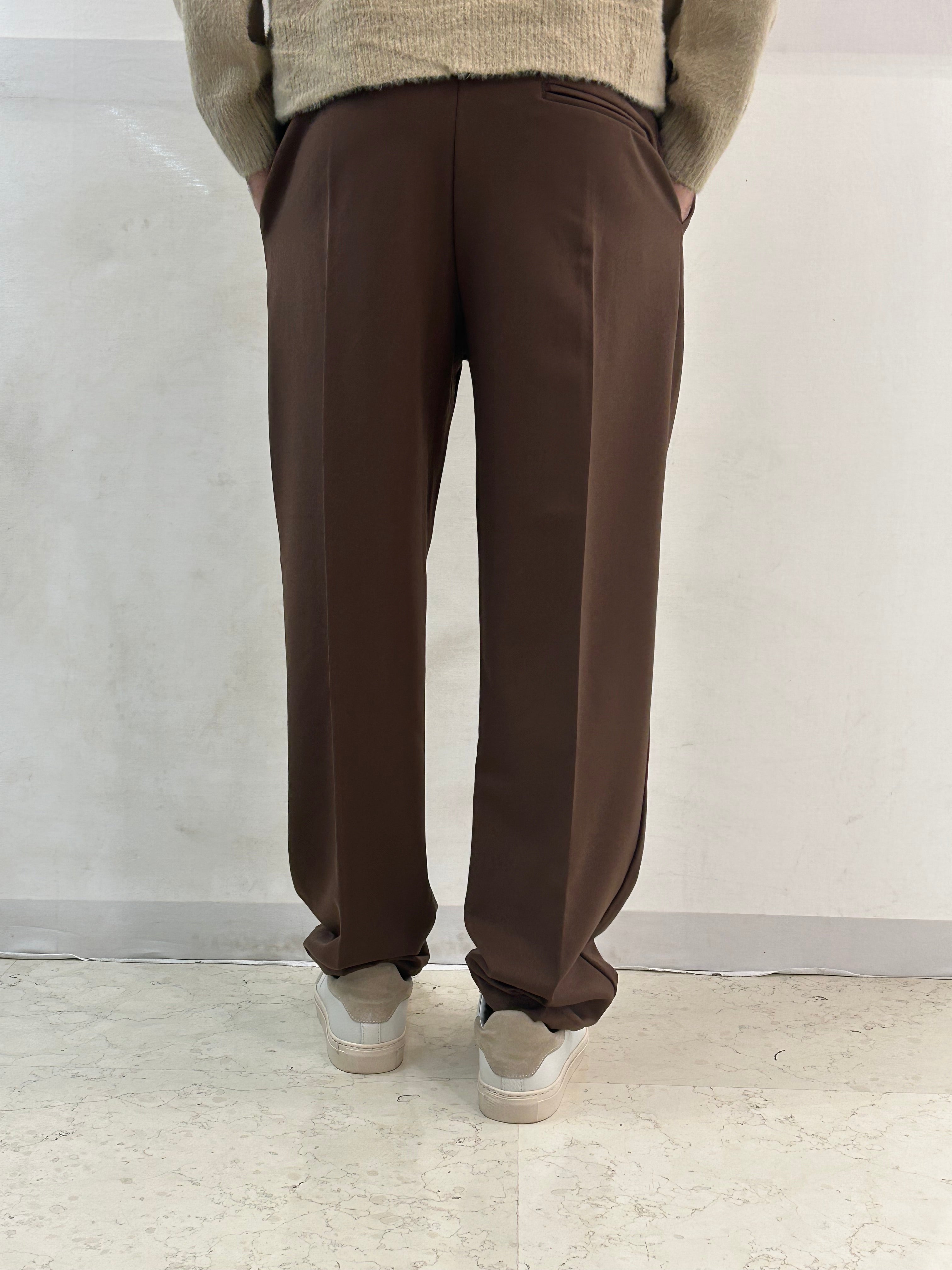 PANTALONE PU2151 - MARRONE