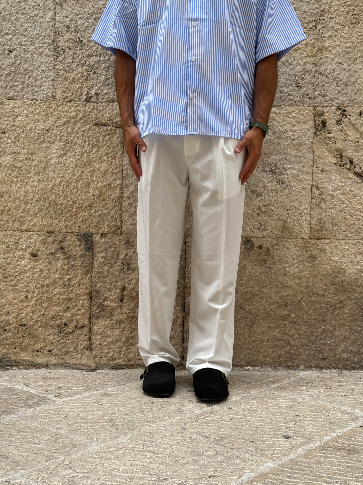 PANTALONE BIANCO