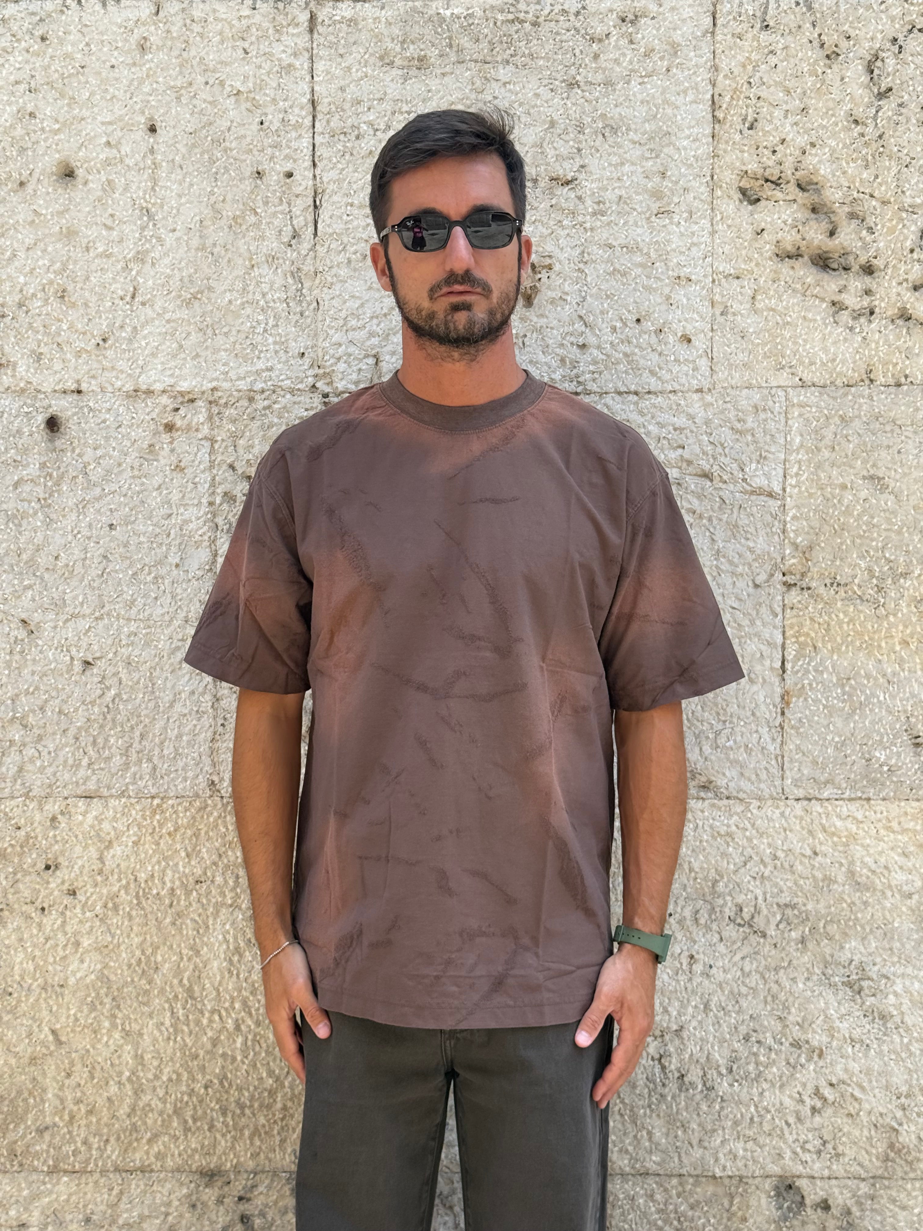 T-SHIRT 100% COONE- CAFFE
