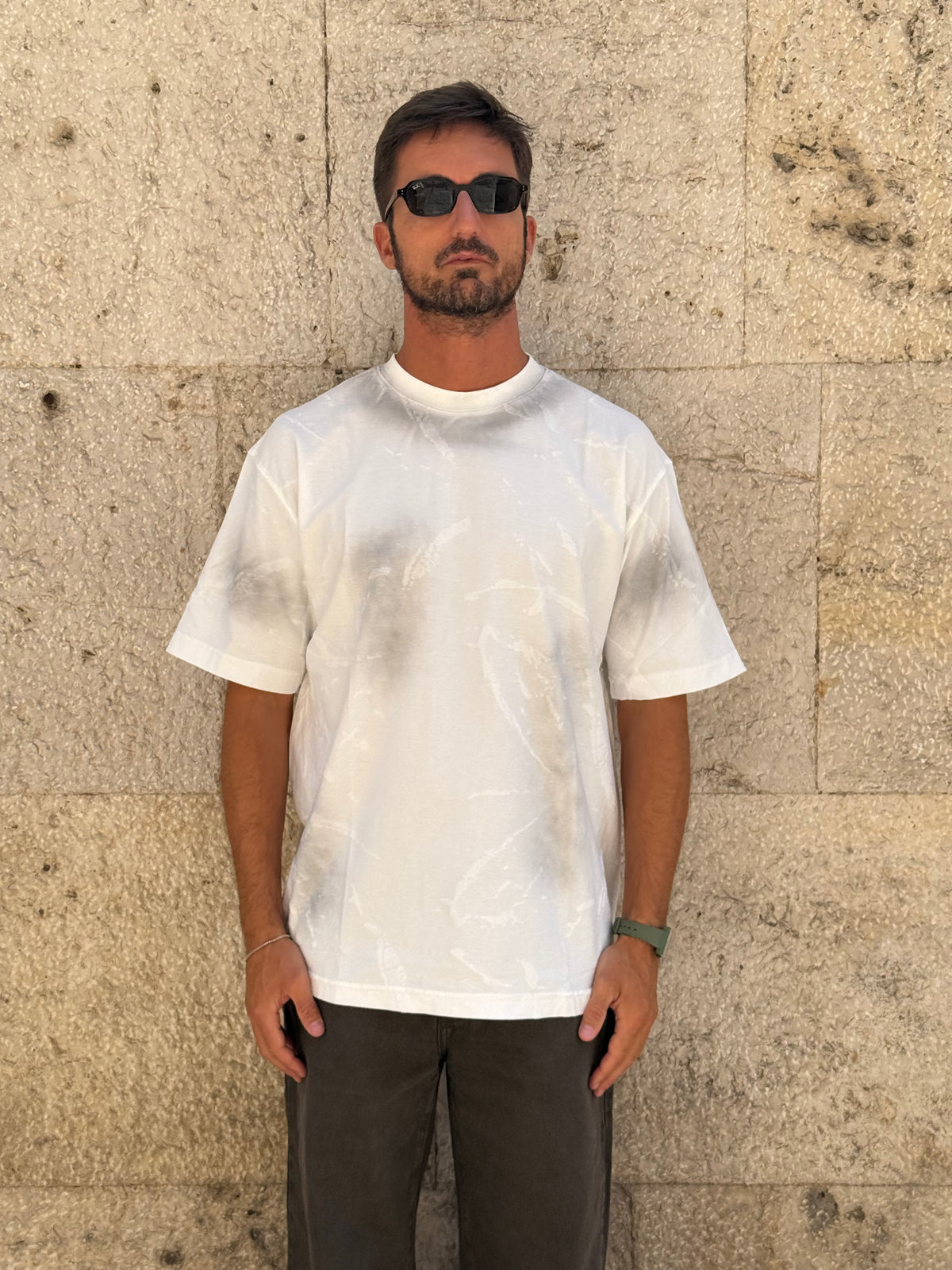 T-SHIRT 100% COTONE - BIANCO