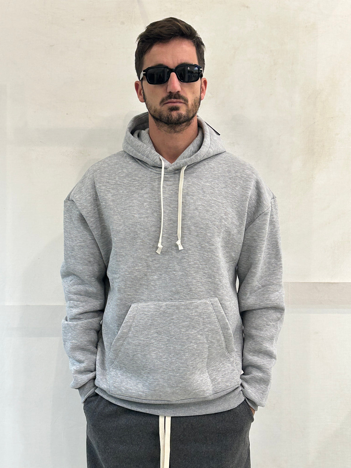 FELPA GIGLIO - GRIGIO