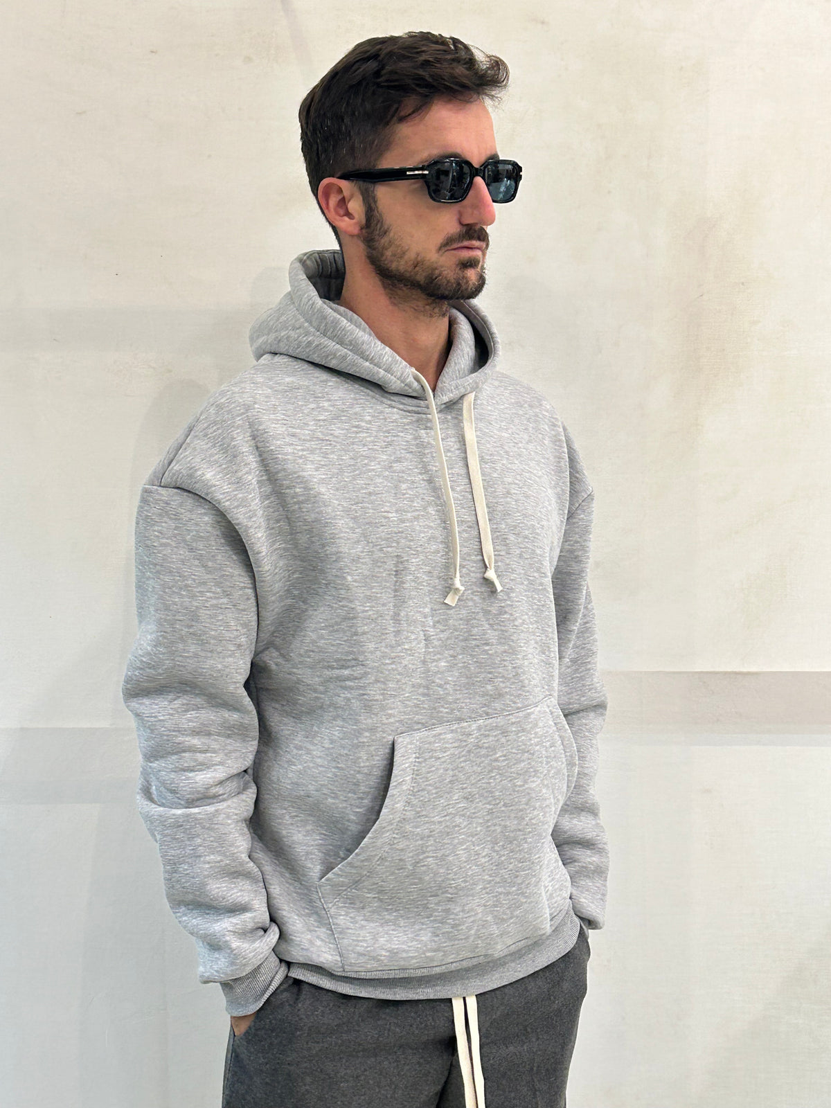 FELPA GIGLIO - GRIGIO