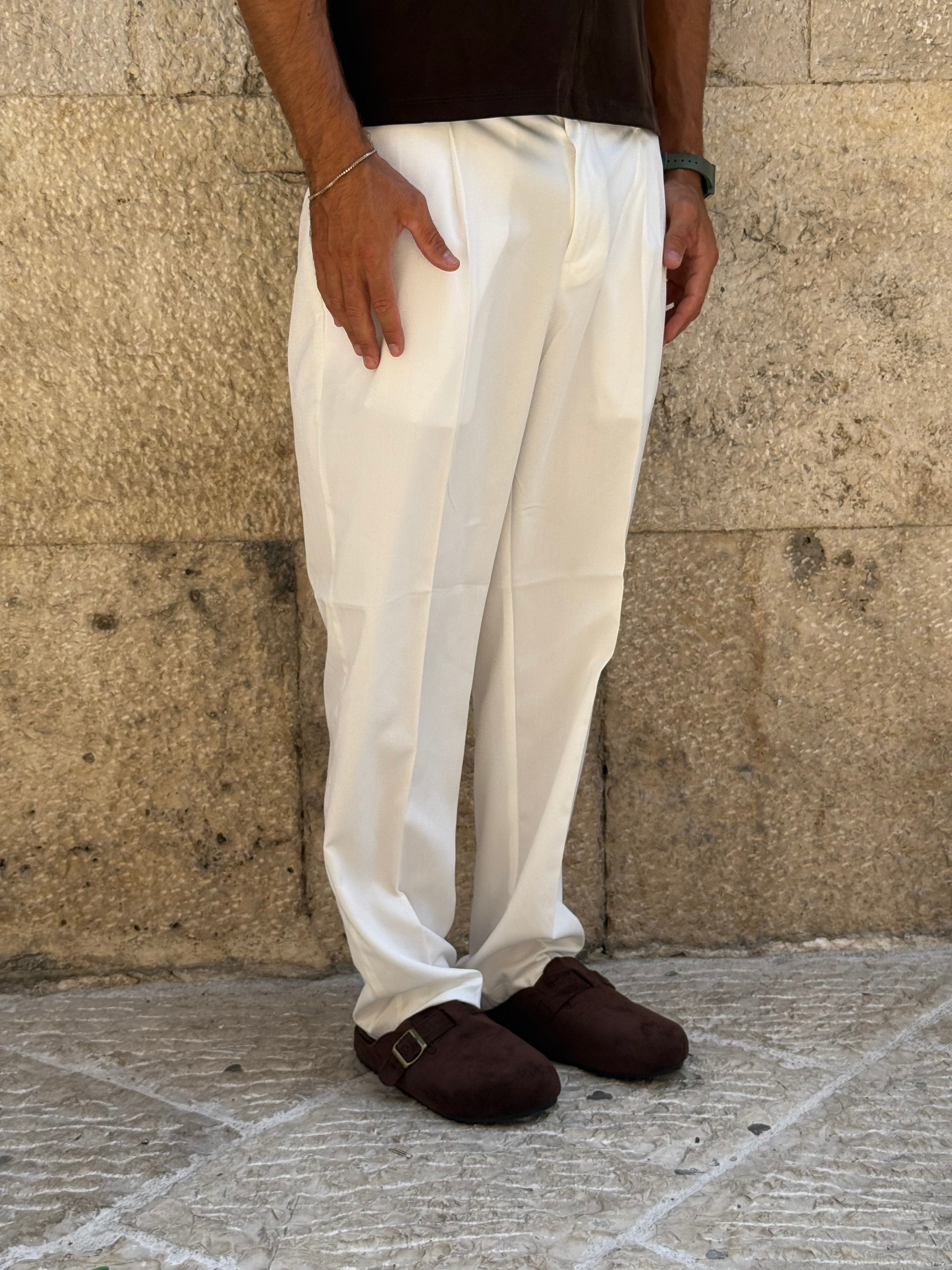 PANTALONE  ZP253/26- BIANCO