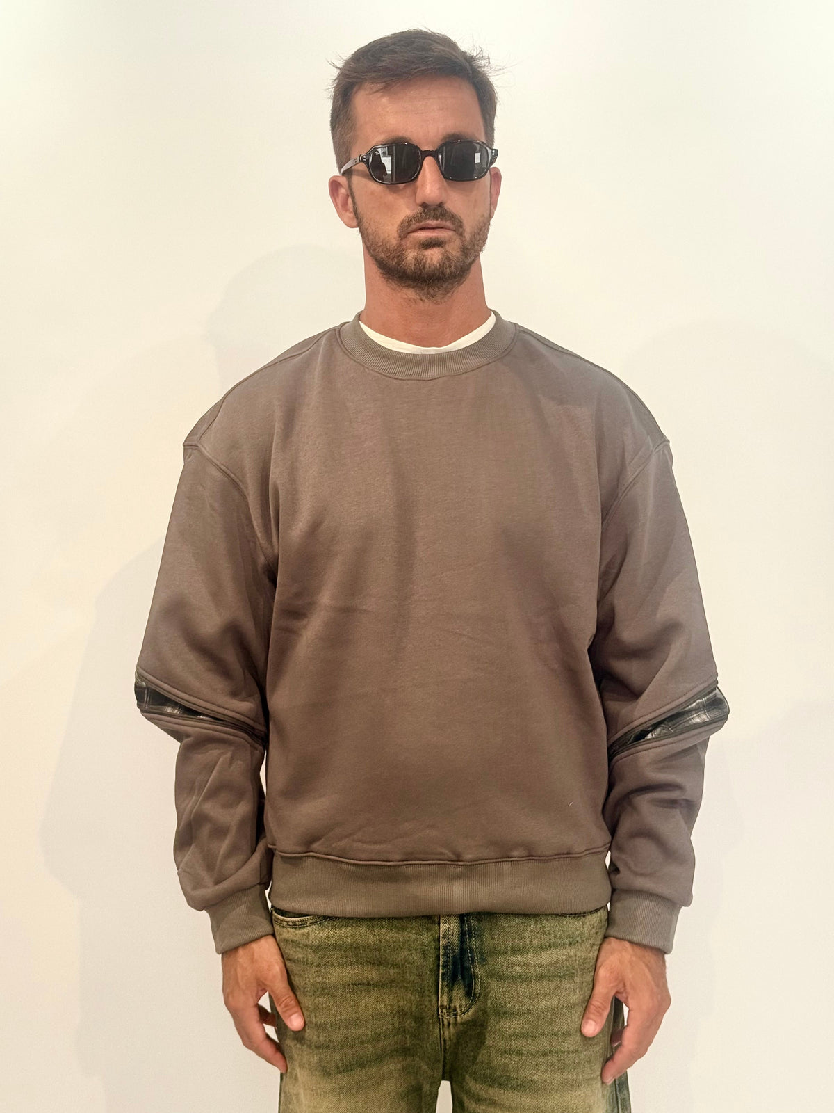 FELPA   ALEX 7228 - GRIGIO