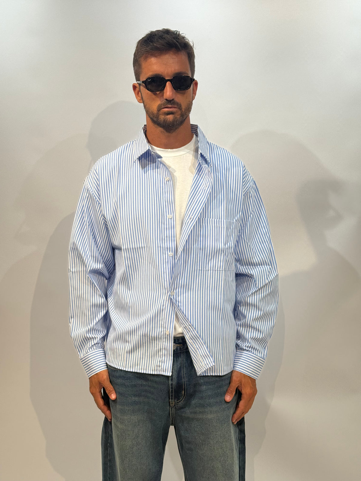 CAMICIA CAM12 - CELESTE