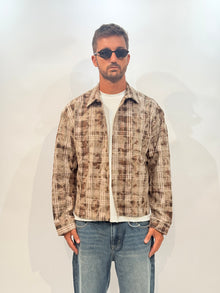 CAMICIA 7781- MARRONE