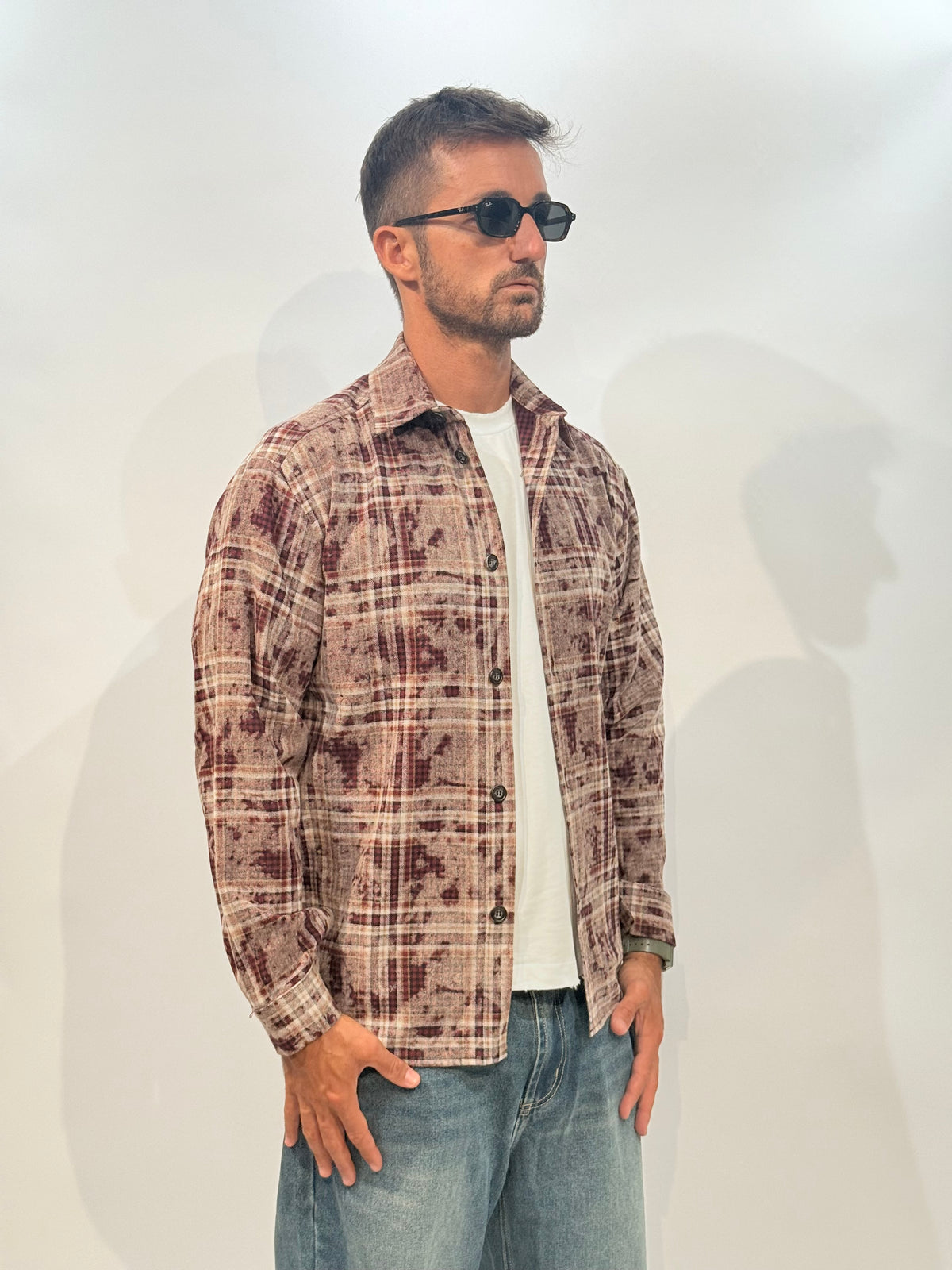 CAMICIA 5031 - BORDEAUX