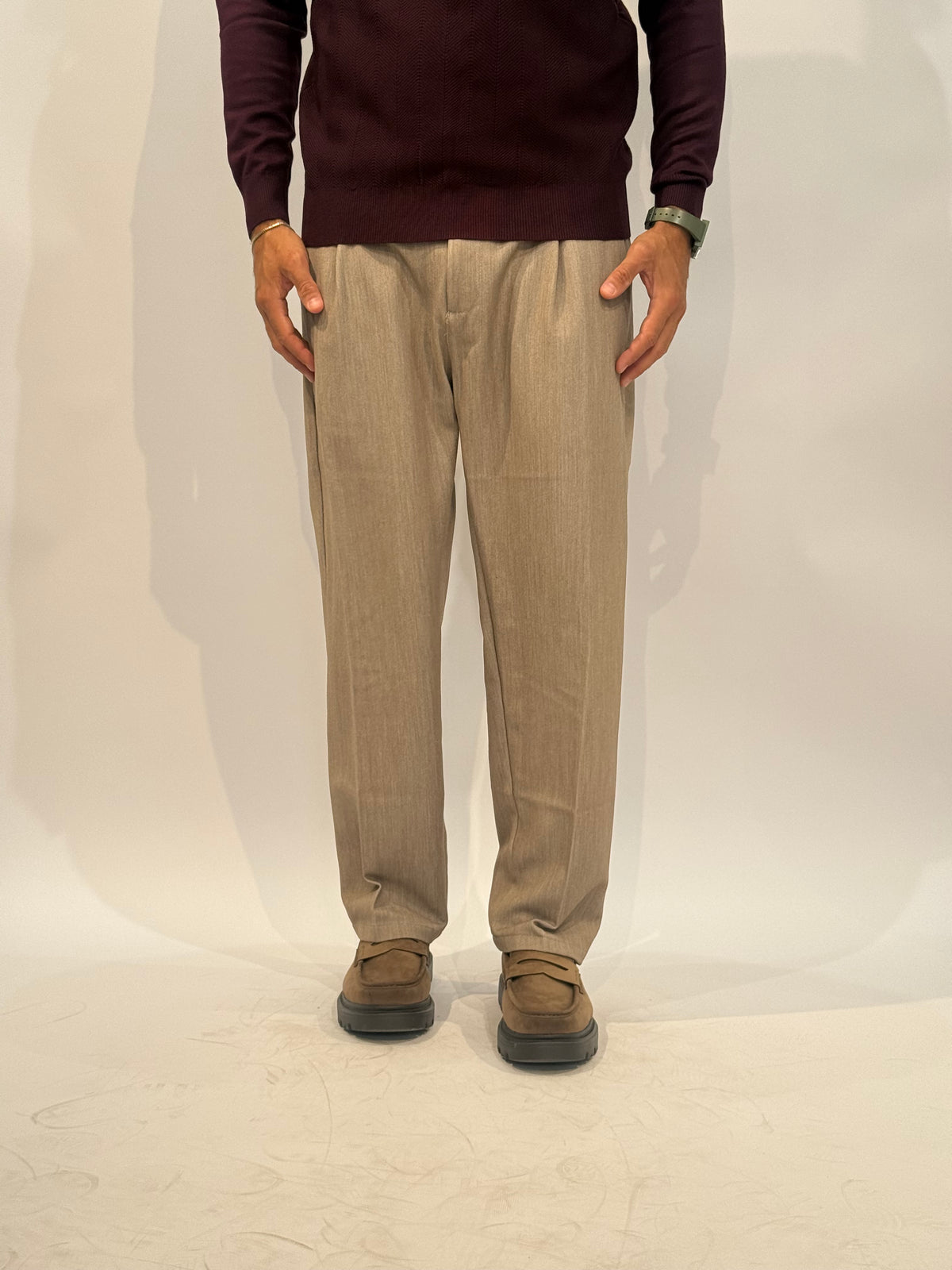 PANTALONE ZP253 - TORTORA