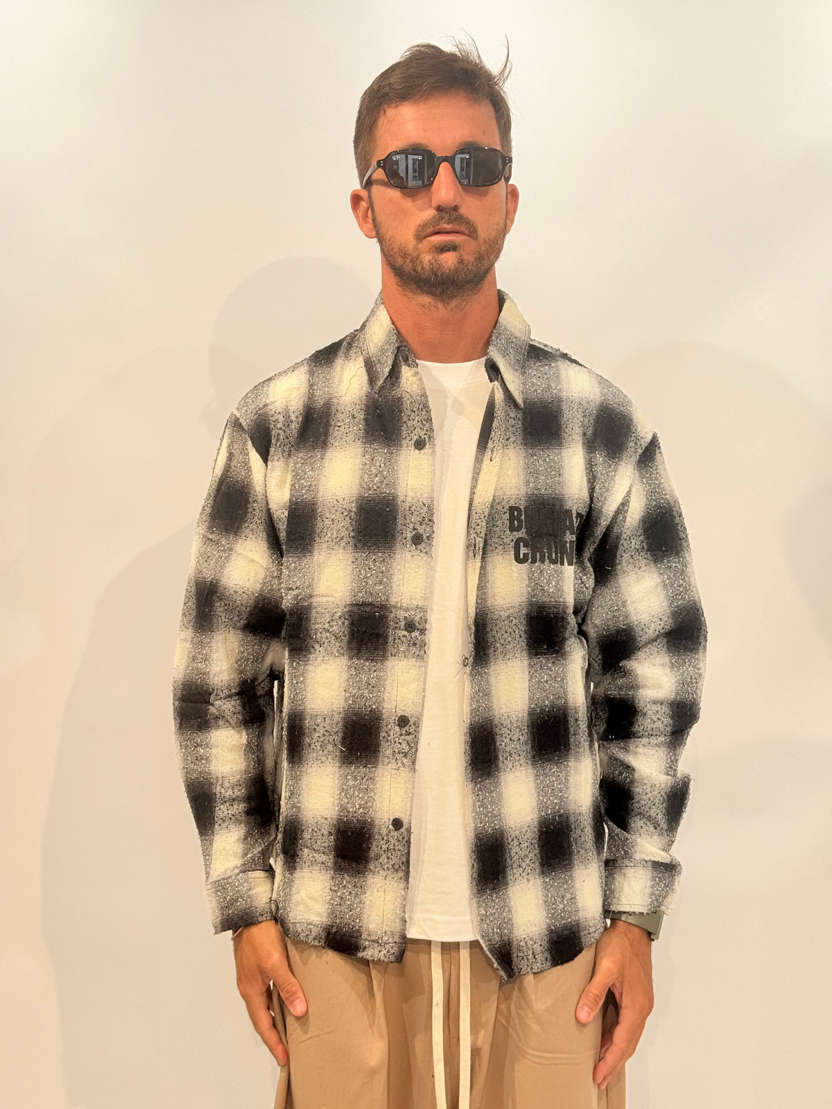 CAMICIA 012 - BIANCA / NERA