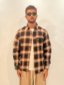 CAMICIA 012 - MARRONE/NERA