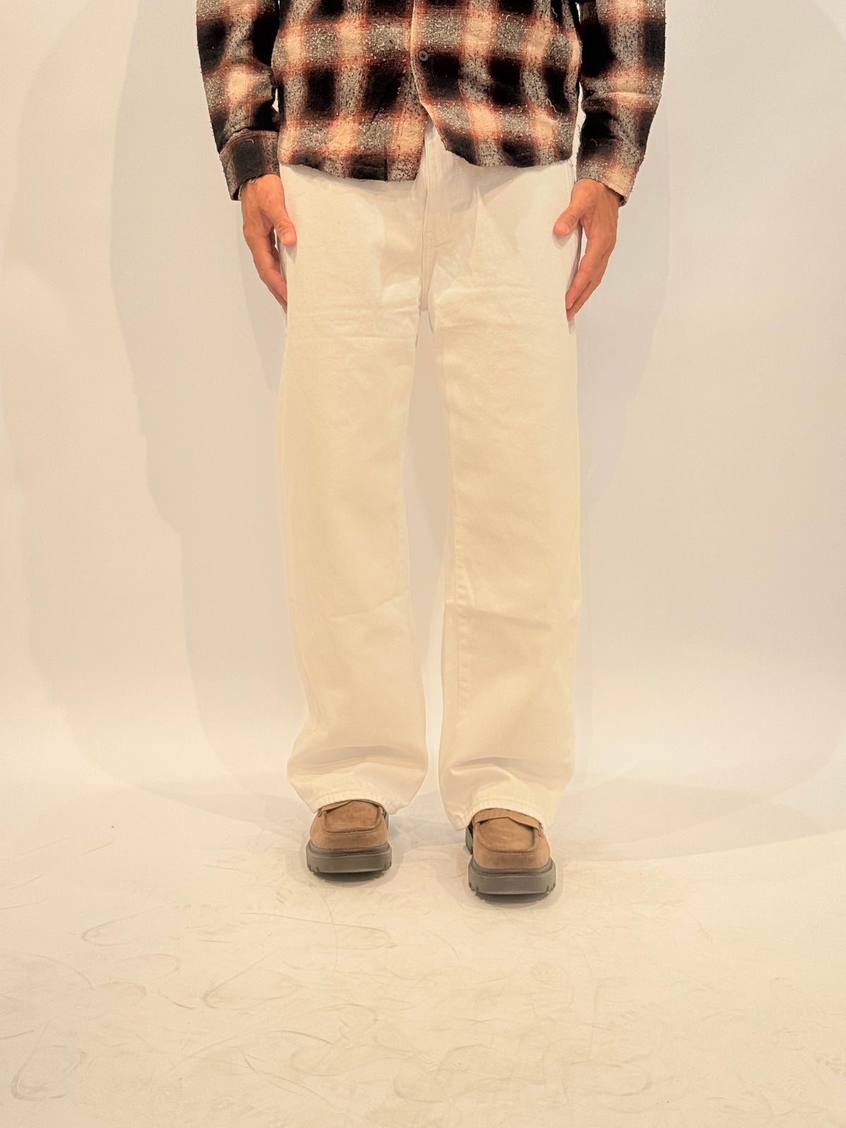 JEANS BG800 - BIANCO