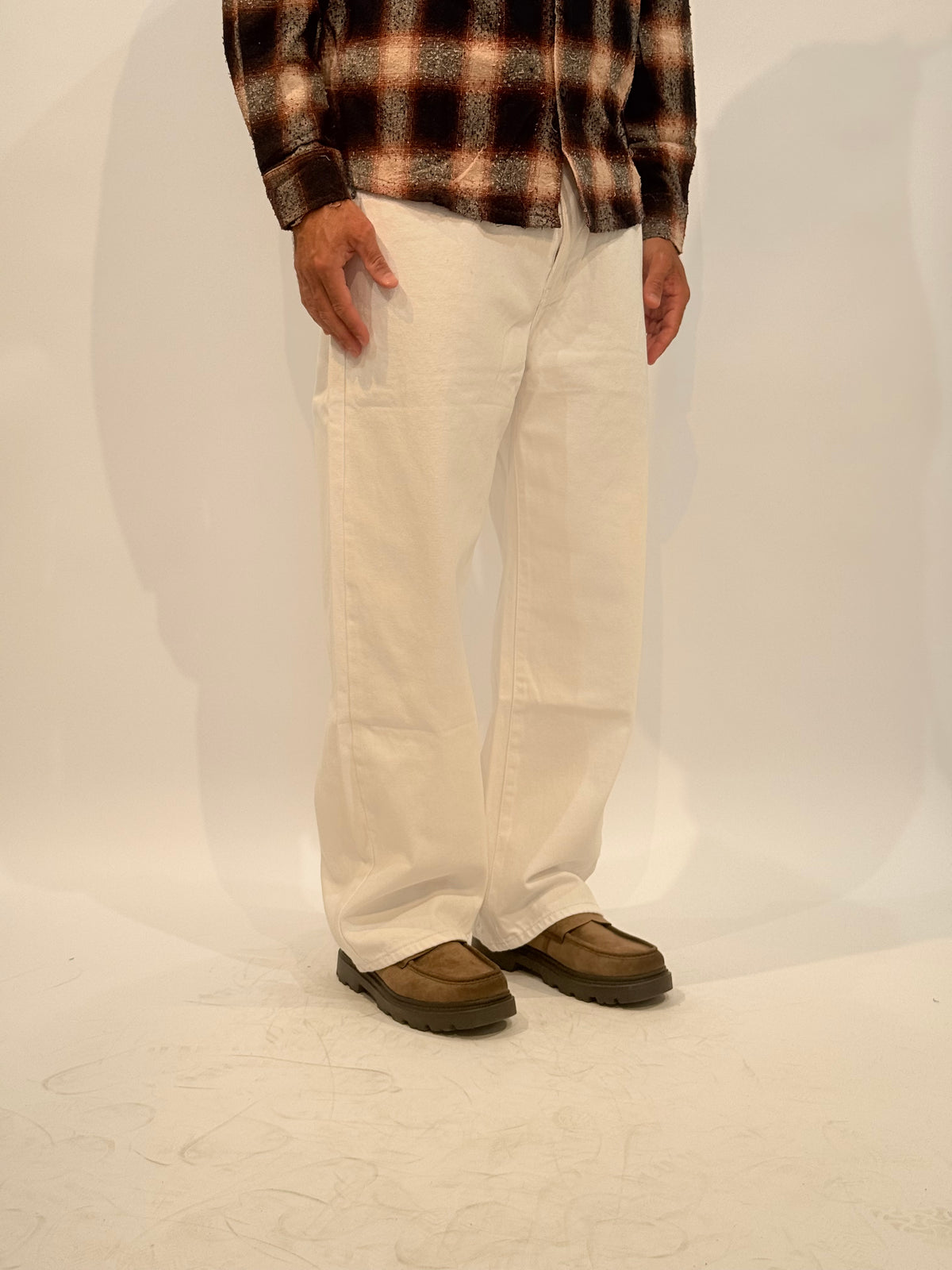 JEANS BG800 - BIANCO