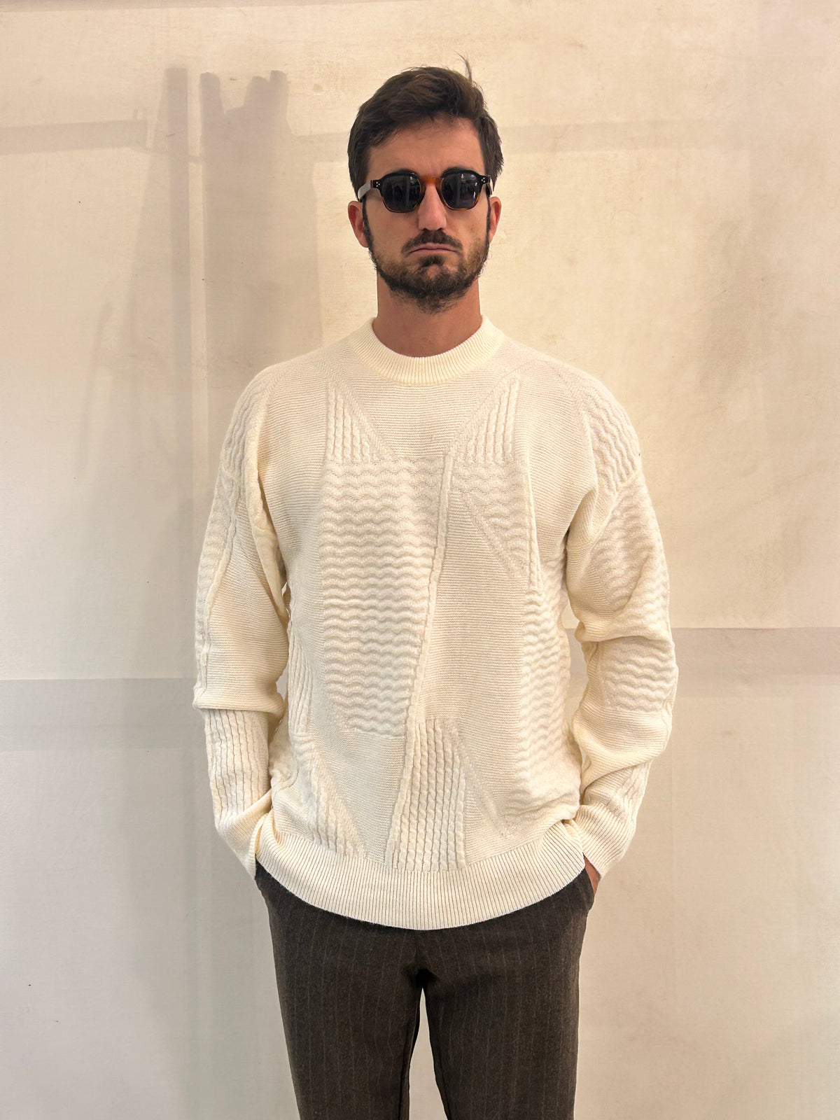 MAGLIA ALFA  - PANNA