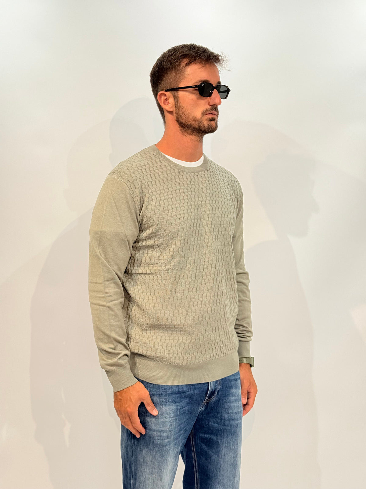 MAGLIA 760281 - VERDE SALVIA
