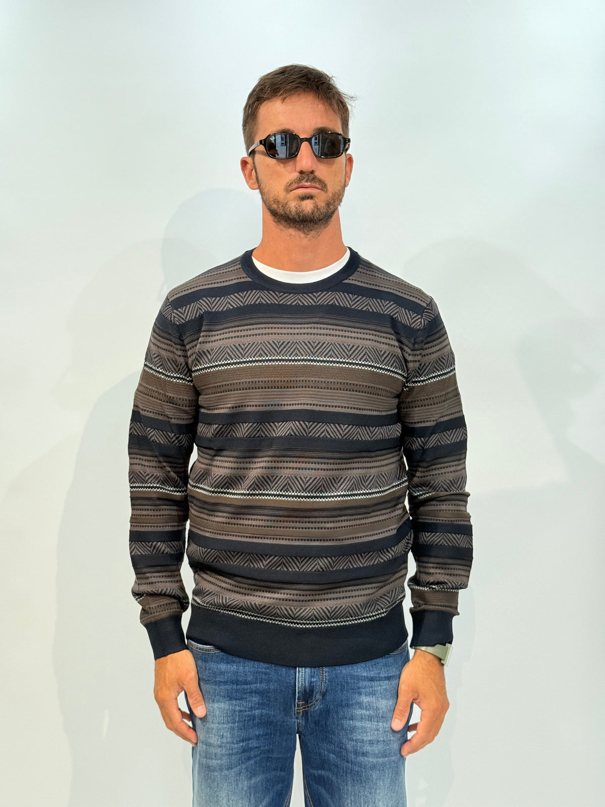 MAGLIA 760171 - BLU