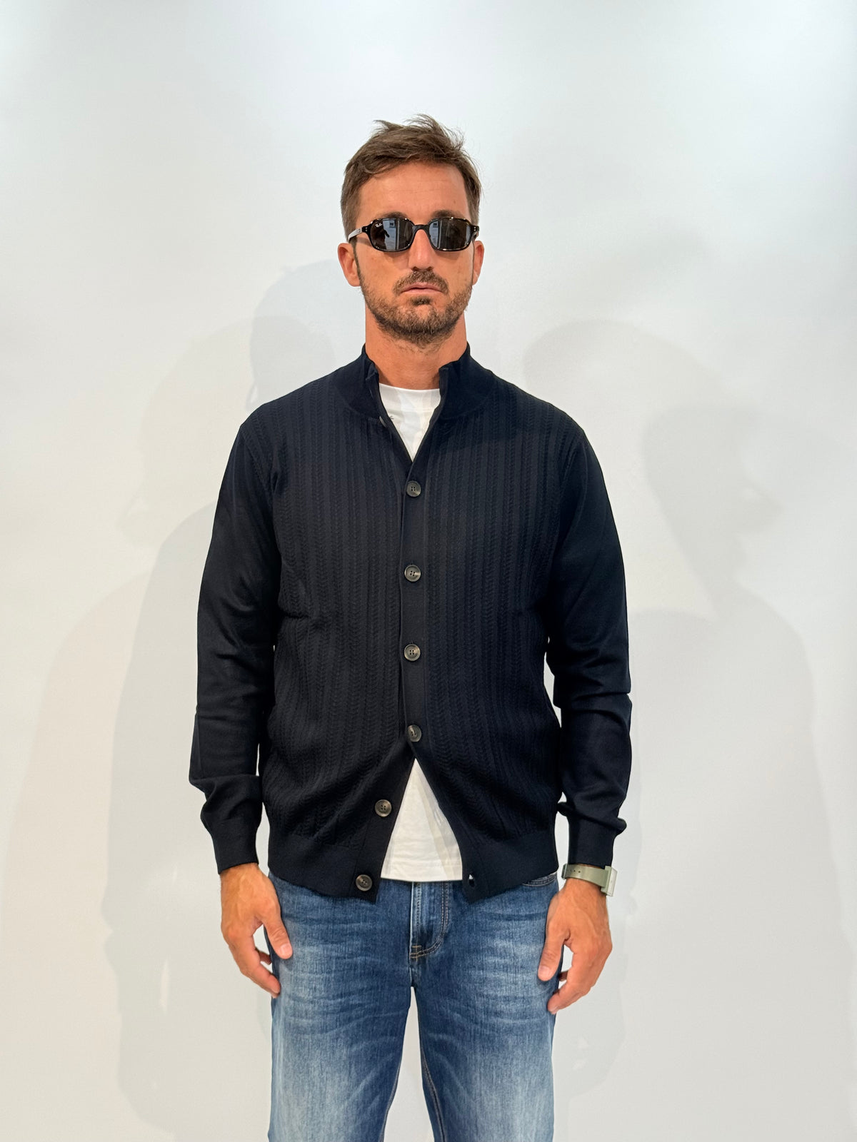 CARDIGAN 760216  - BLU