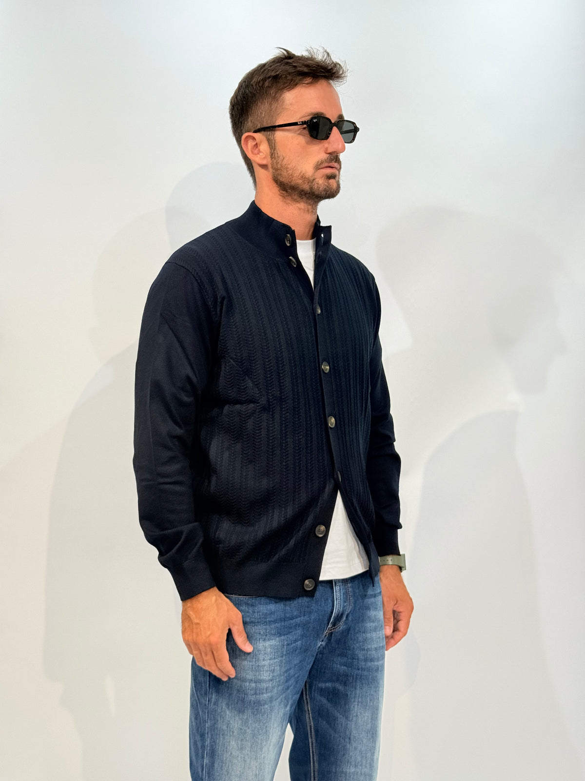 CARDIGAN 760216  - BLU