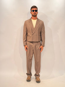 ABITO VANDA CROP - BEIGE