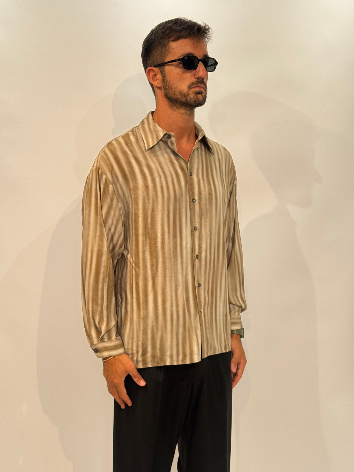 CAMICIA C1Q3MAJ - BEIGE