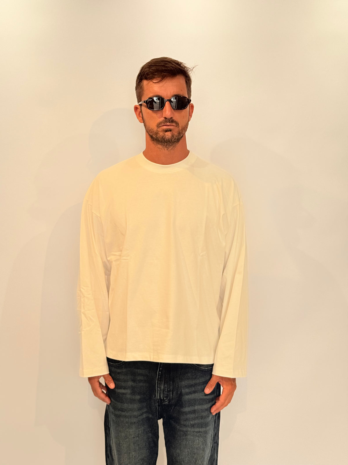 T-SHIRT M.LUNGA - BIANCA