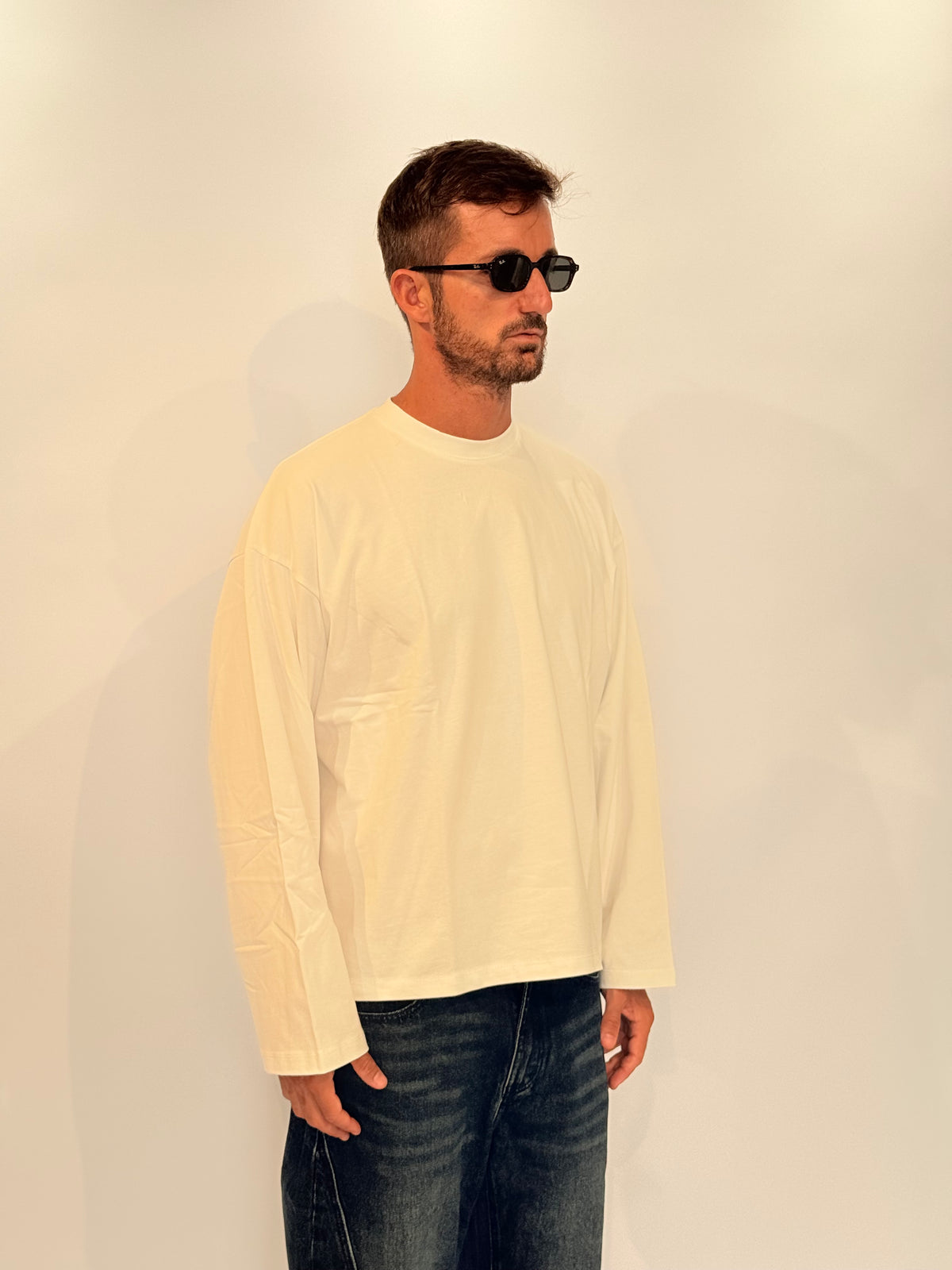 T-SHIRT M.LUNGA - BIANCA