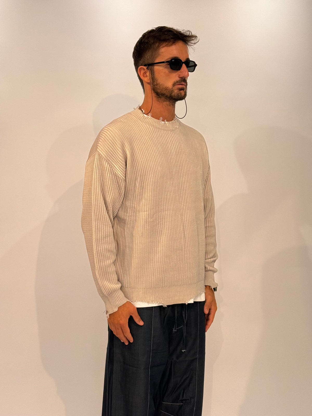 MAGLIA W86489 - AVORIO