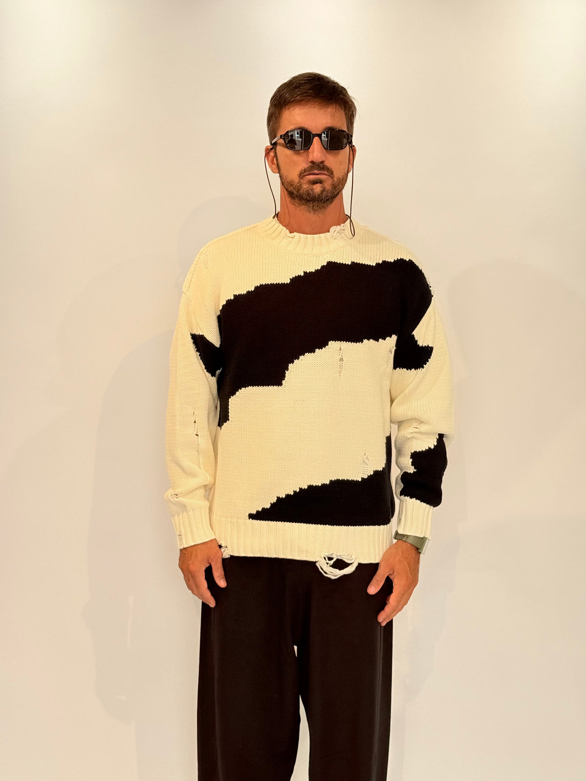 MAGLIA W86434 - NERO