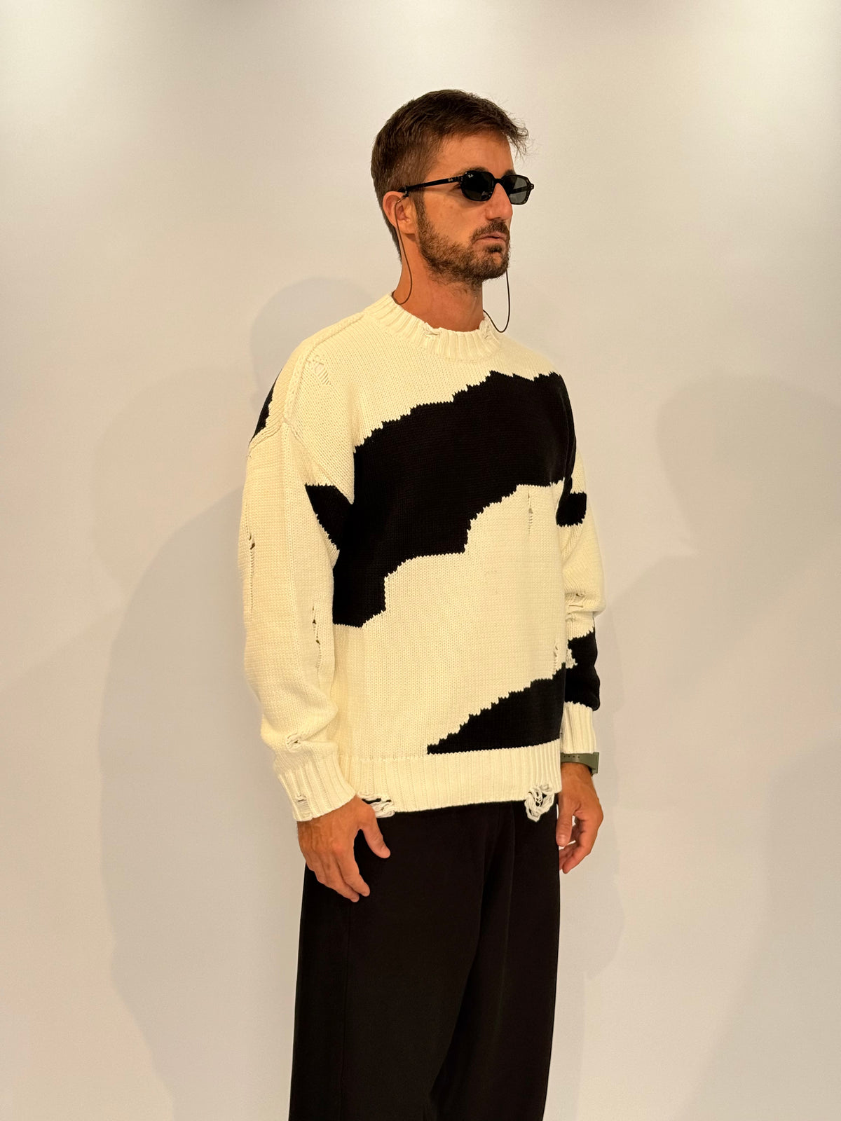 MAGLIA W86434 - NERO