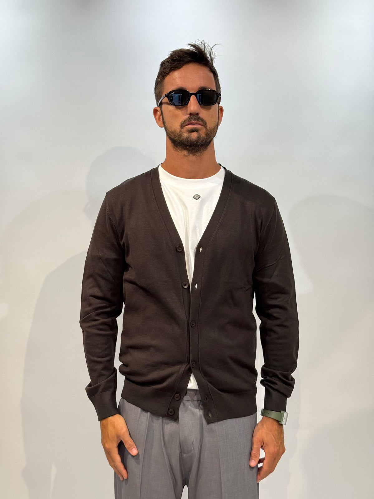 CARDIGAN 7600160- MORO