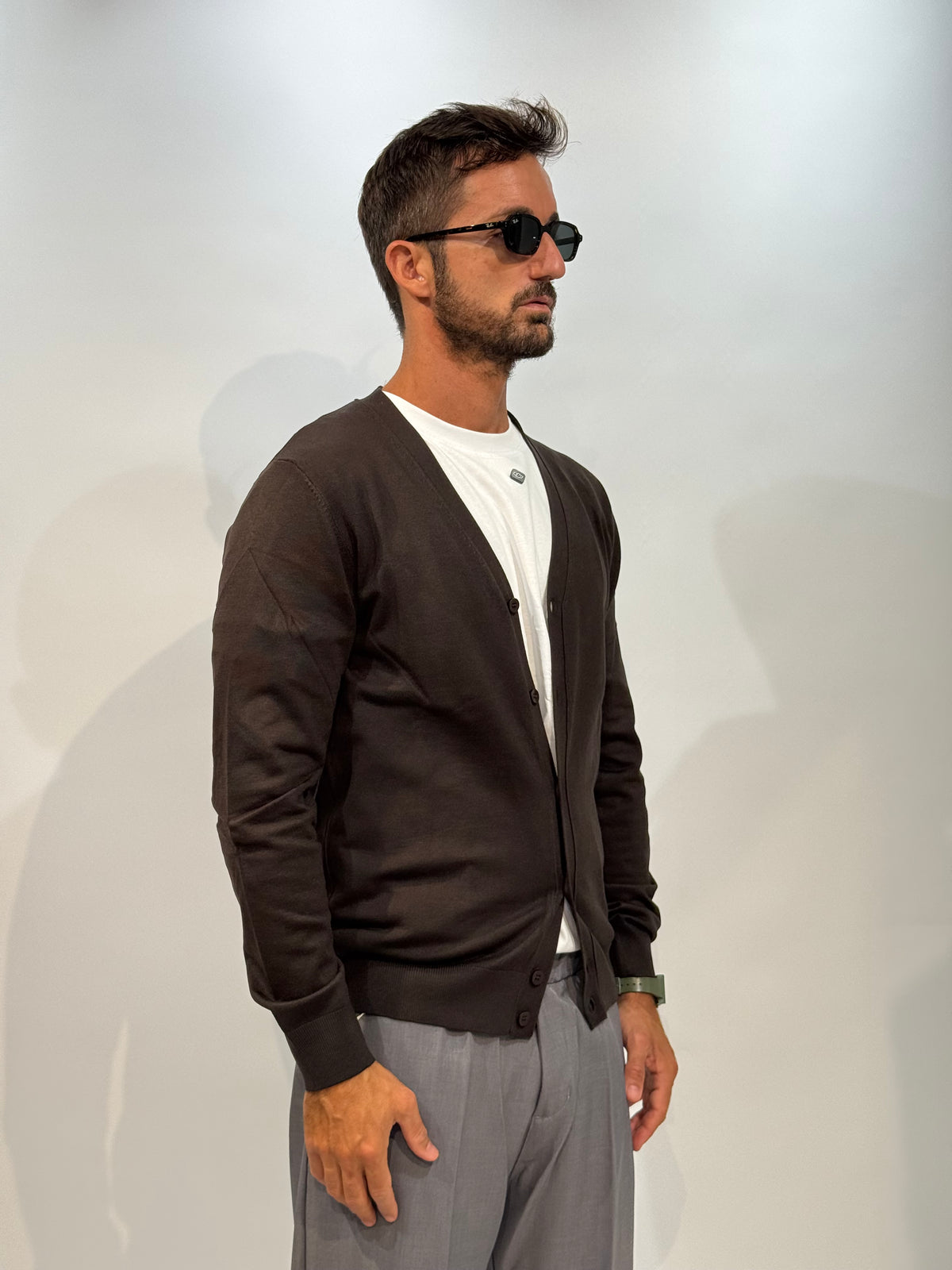 CARDIGAN 7600160- MORO