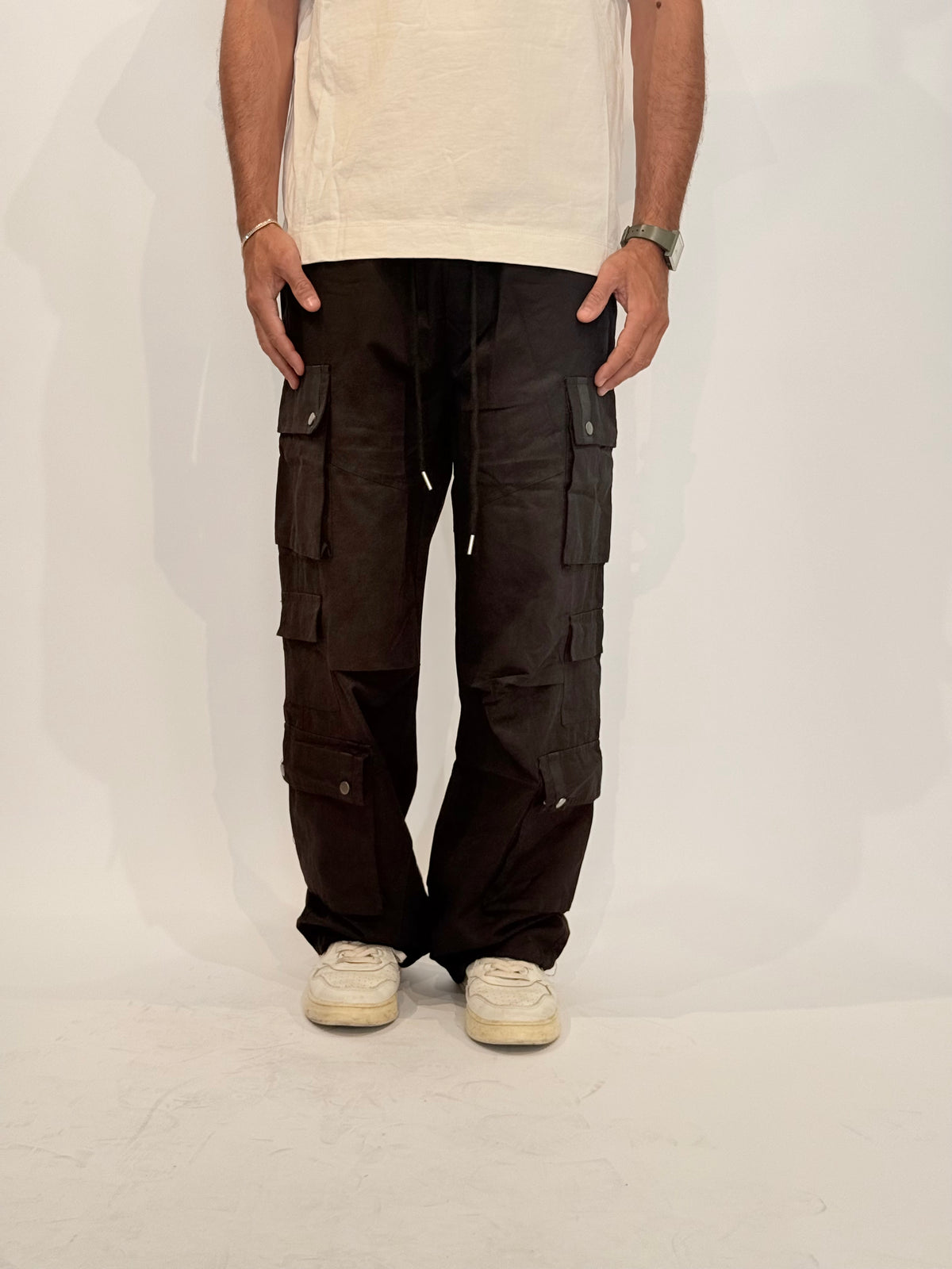 PANTALONE CARGO 0511 - NERO