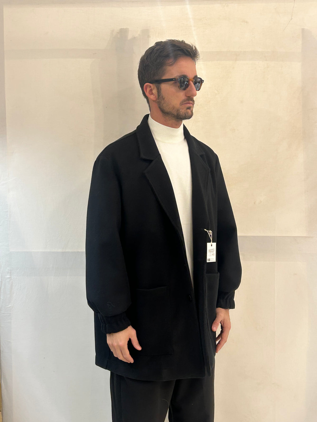CAPPOTTO POLSINO - NERO