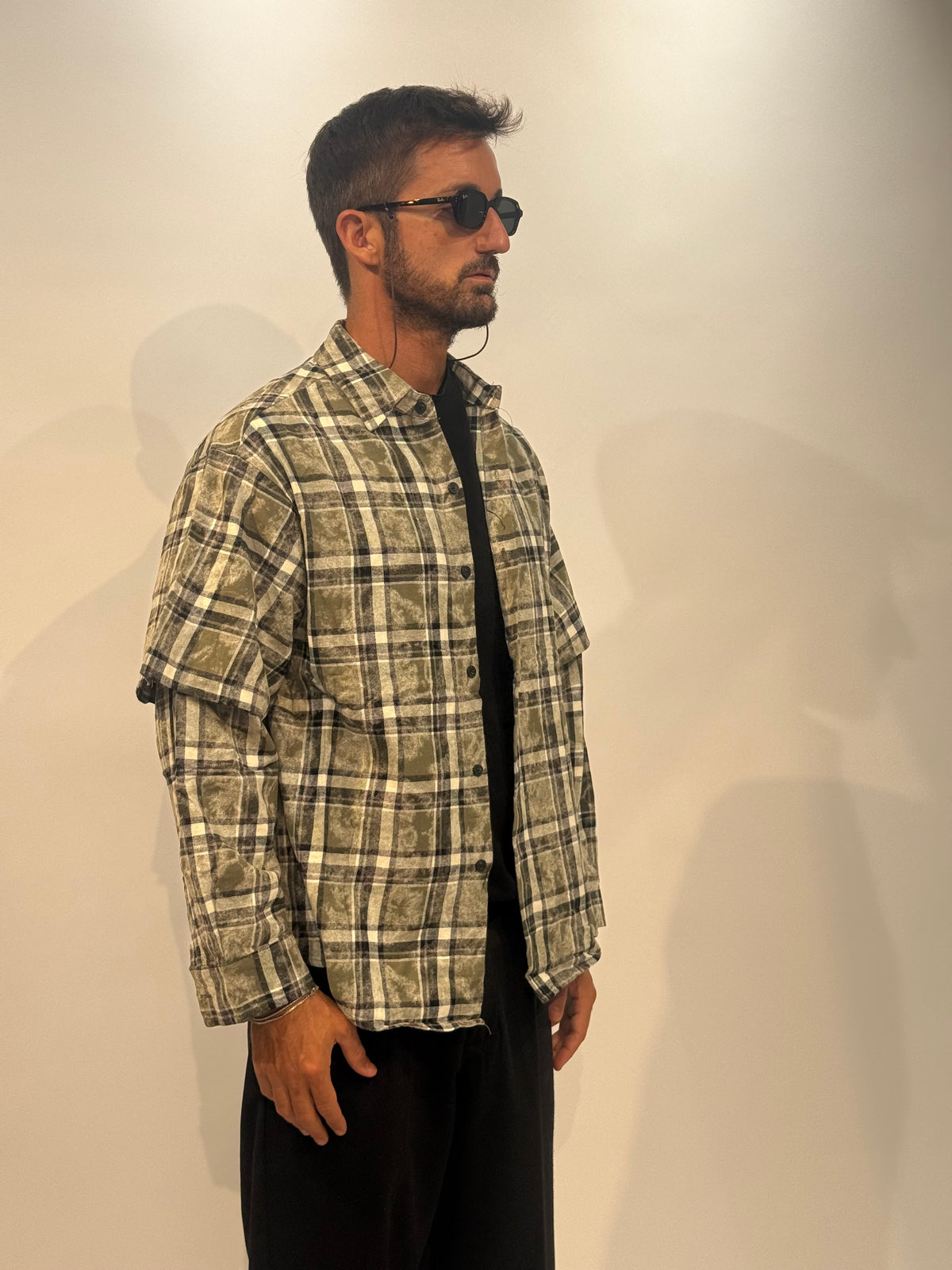 CAMICIA 0508-6 - VERDE