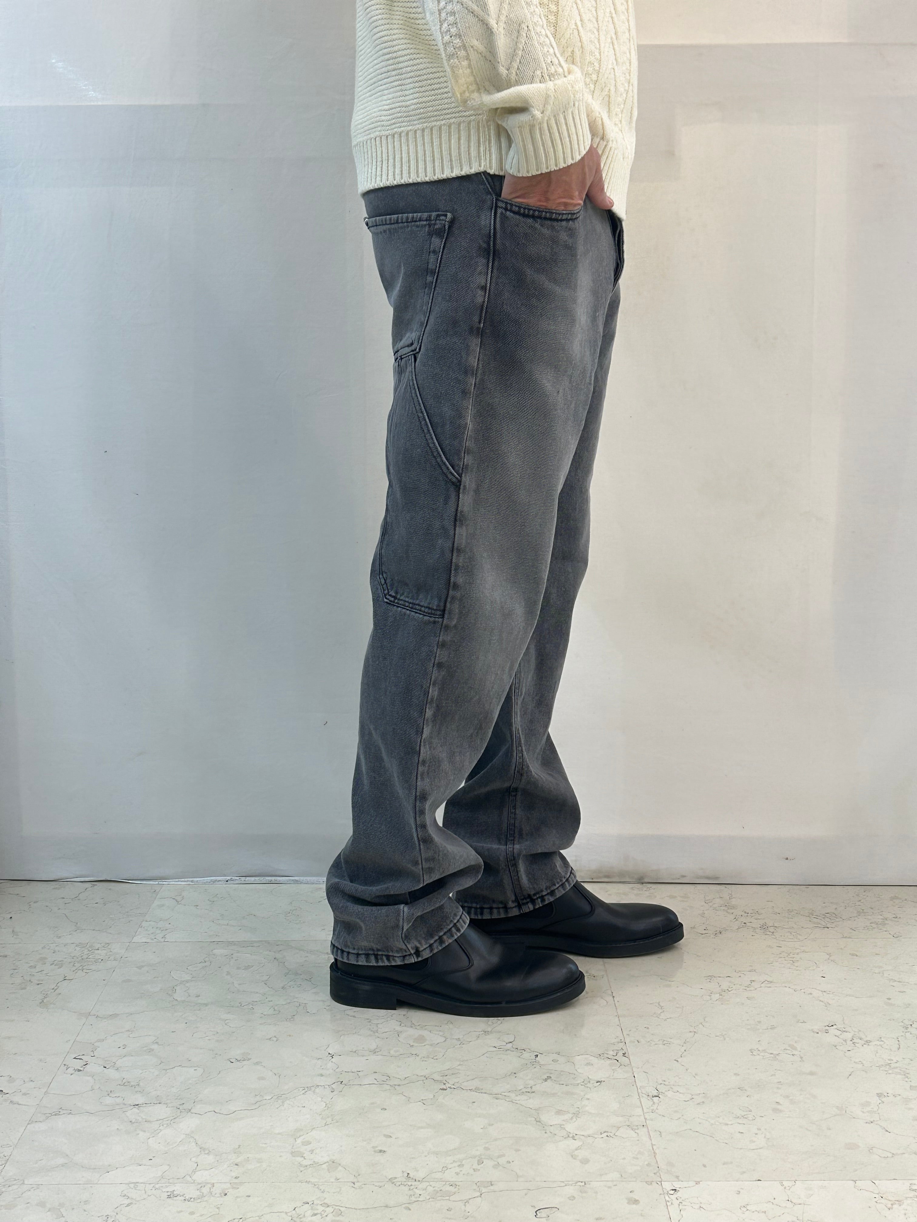 JEANS L - GRIGIO SLAVATO