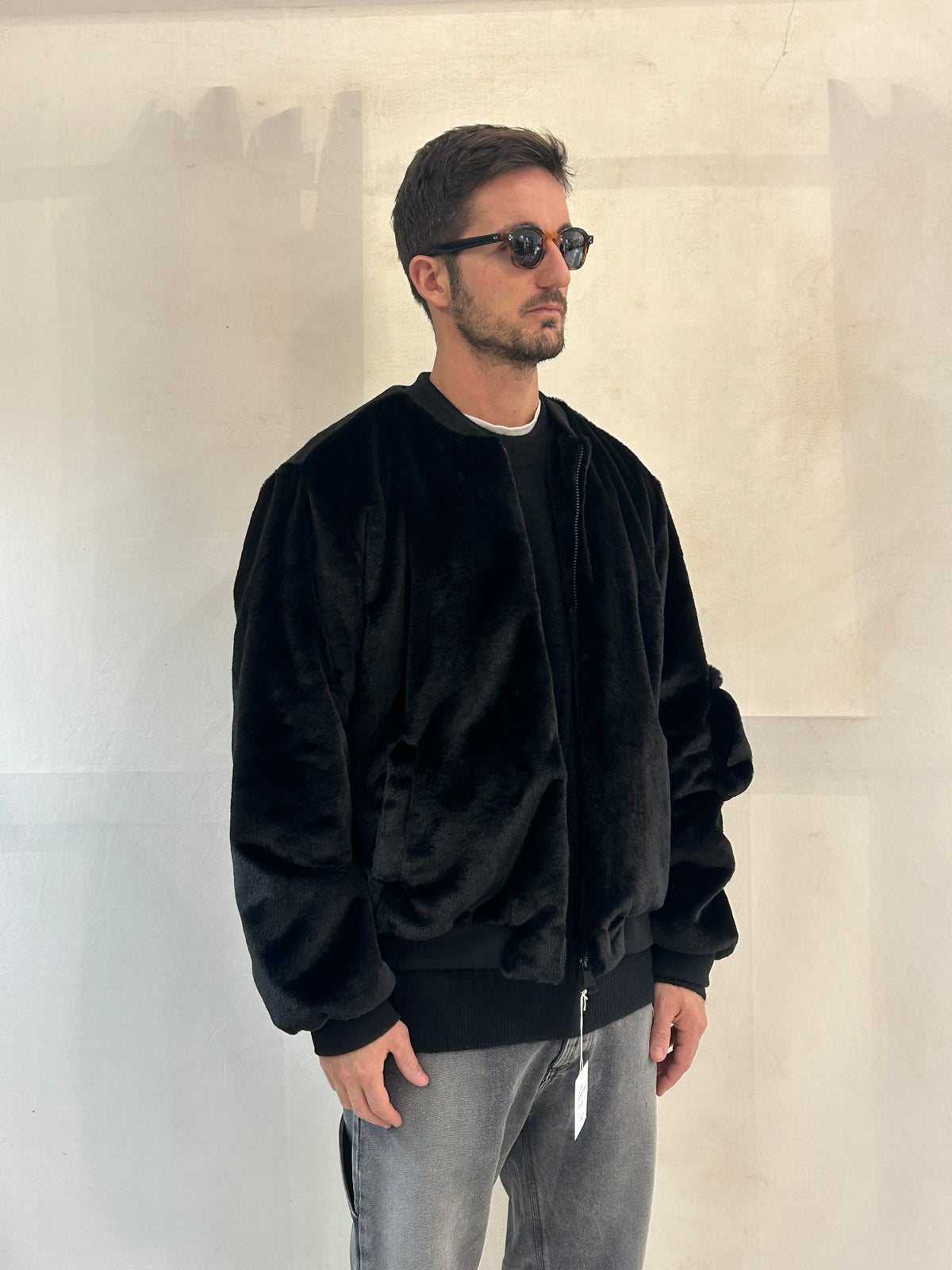 GIUBBOTTO CHEETA - NERO