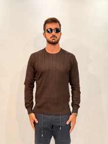 MAGLIA  FINN 760111  - MORO