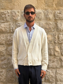 CARDIGAN MORGAN AR101 - BIANCO