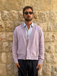CARDIGAN MORGAN AR101 - LILLA