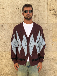 CARDIGAN FRANK W86419 - CAFFE