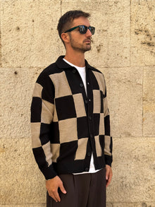 CARDIGAN GIN 6059 - NERO