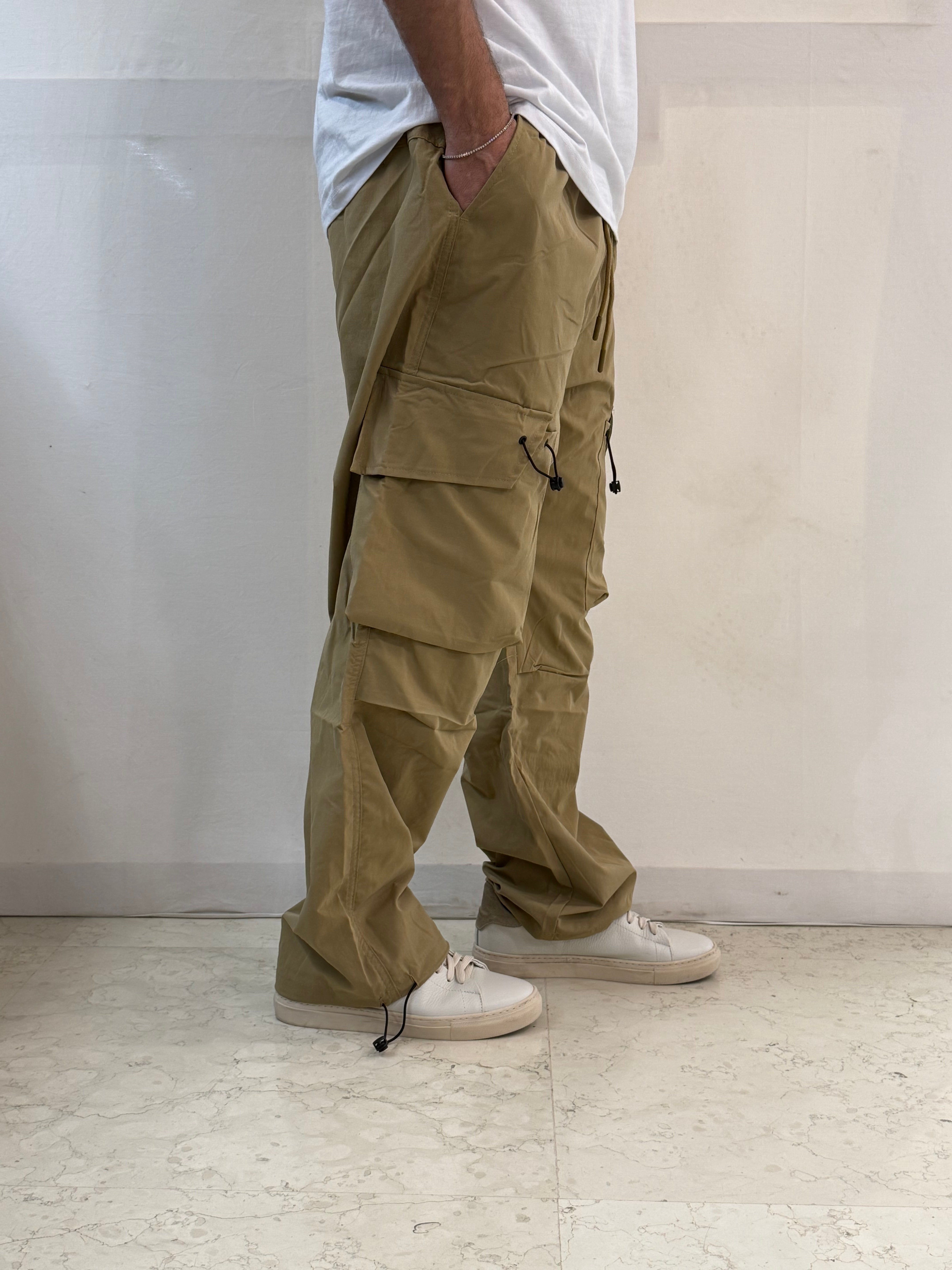 PANTALONE CARGO AD8532 2 - CAMMELLO
