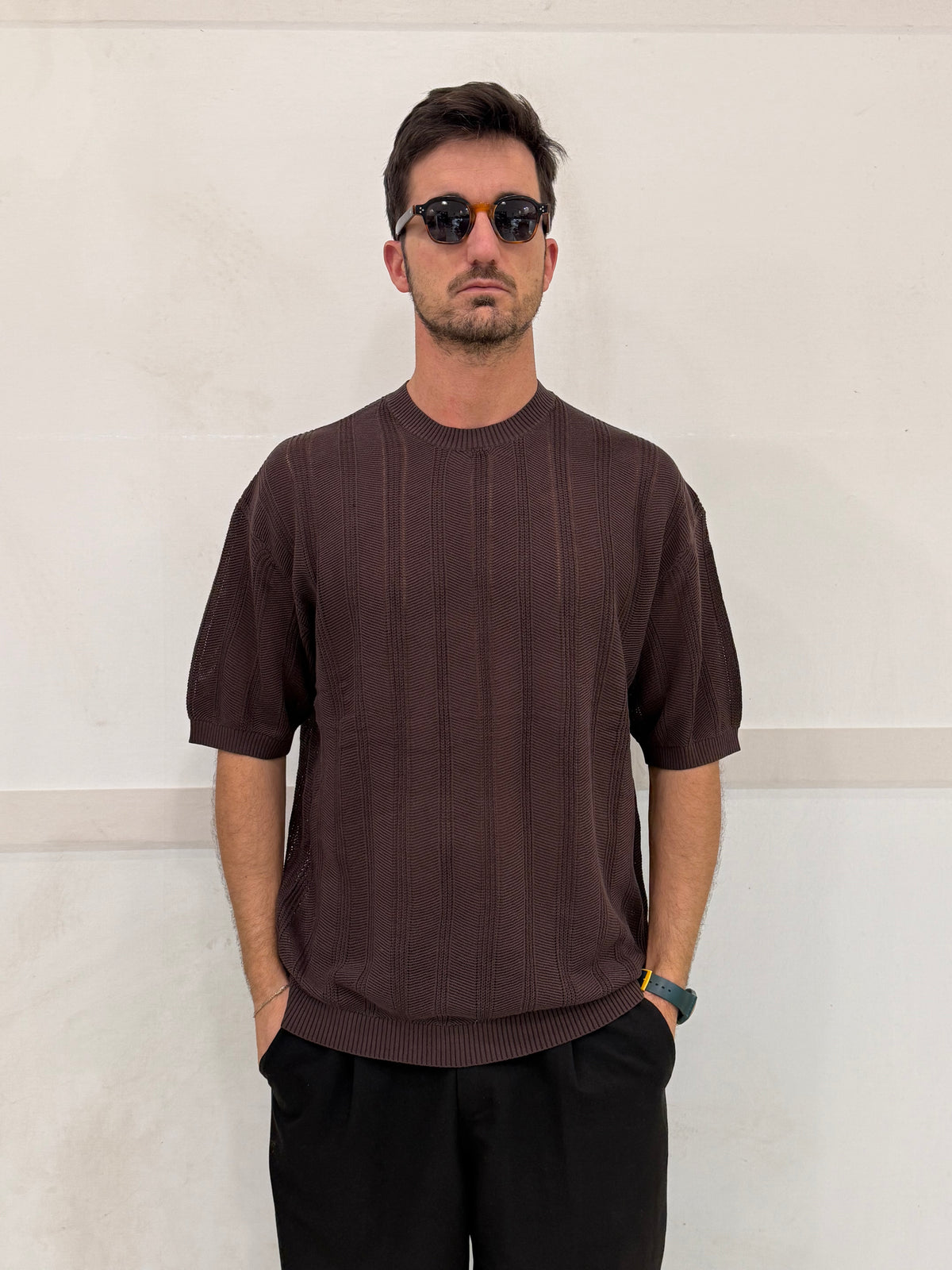 MAGLIA W85890 - MORO