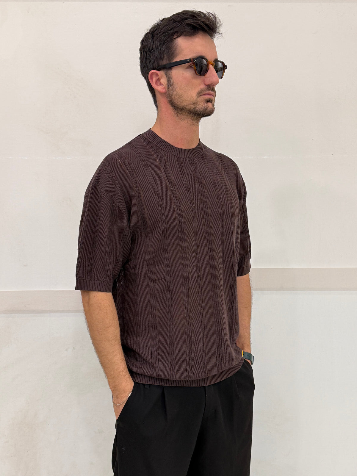 MAGLIA W85890 - MORO