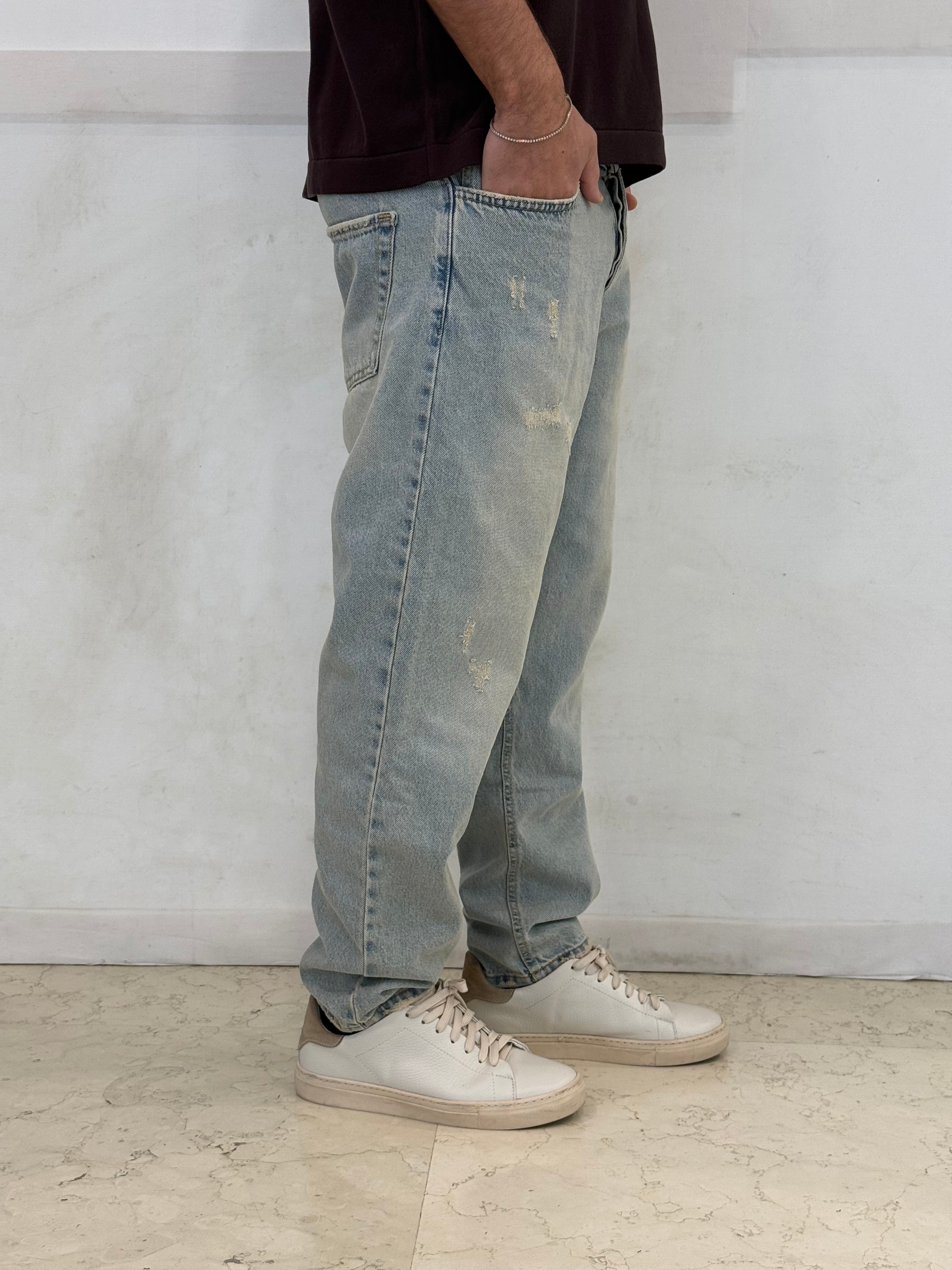 JEANS ALLEN390-M910 - BLU SLAVATO