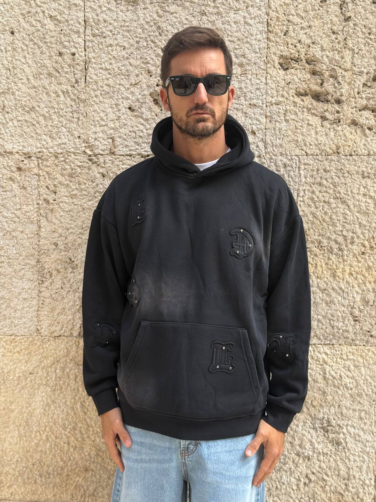 FELPA BLACK A25501 - NERO
