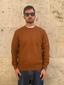 MAGLIA SCHOOL 0074 - TABACCO